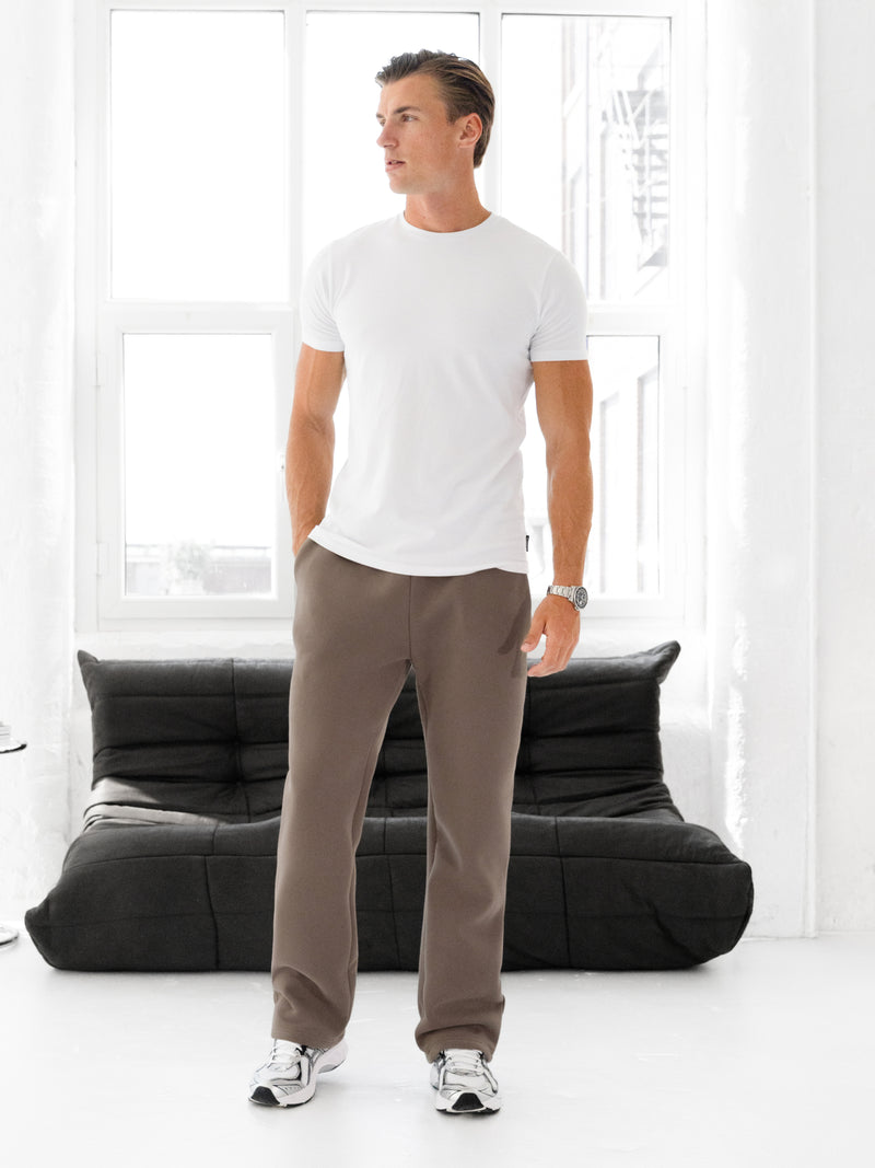 Blakely Straight Leg Sweatpants - Light Brown