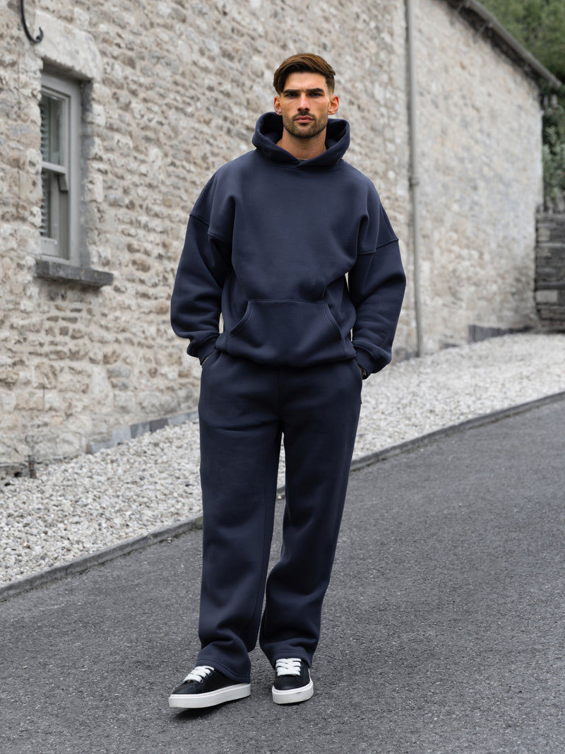 Blakely Straight Leg Sweatpants - True Navy