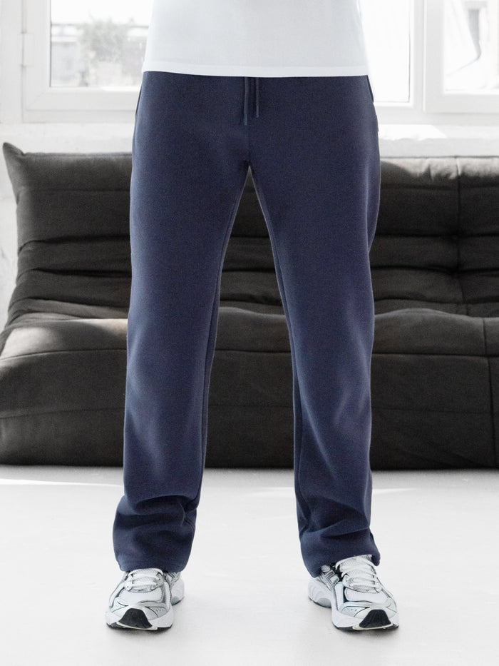 Idris Relaxed Sweatpants - Echte Marine