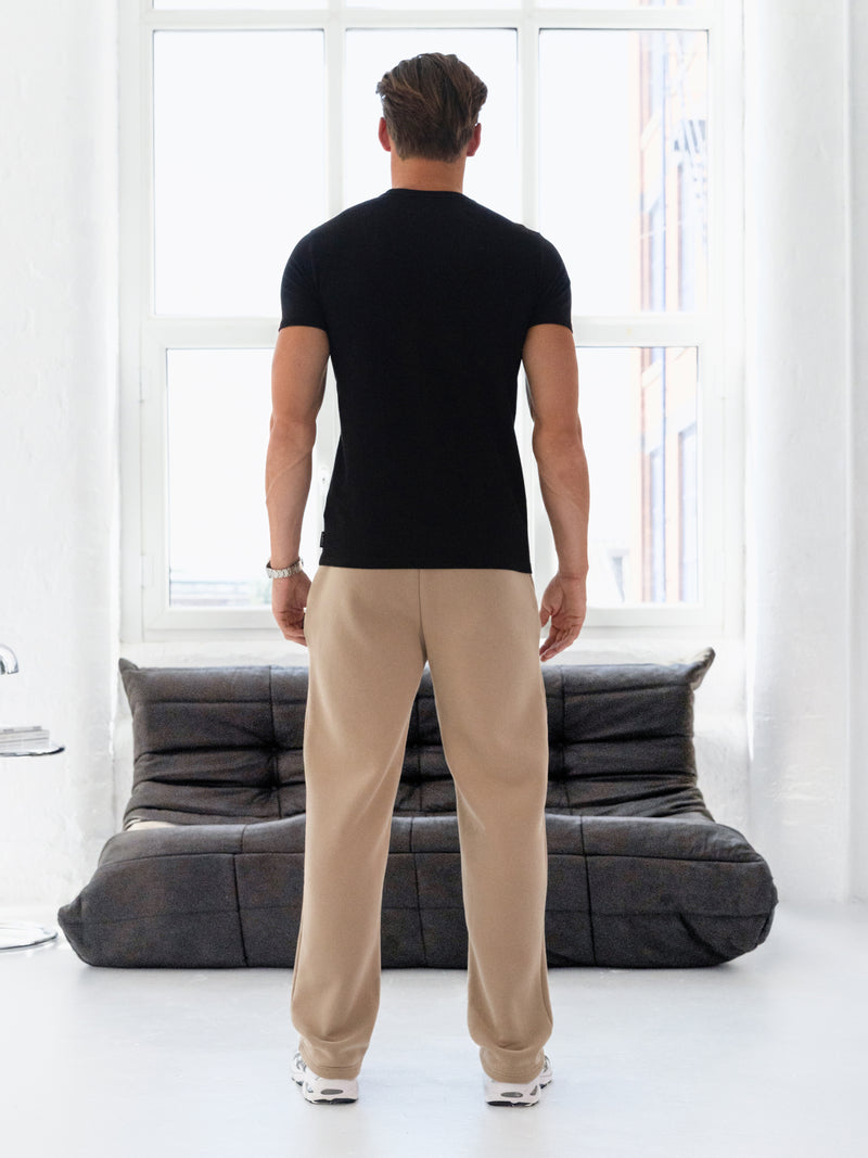 Blakely Straight Leg Sweatpants - Tan