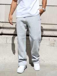 Iver Relaxed Sweatpants - Marl Grey