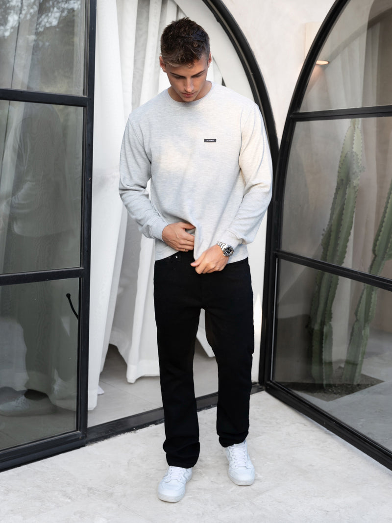 Keston Long Sleeve Top - Grey