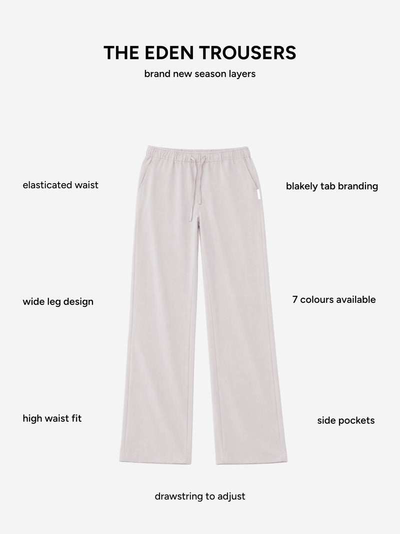 Eden Elasticated Trousers - Kiesel