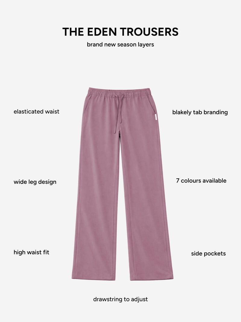 Eden Elasticated Trousers - Altrosa