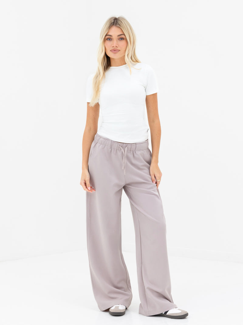 Eden Elasticated Trousers - Kiesel