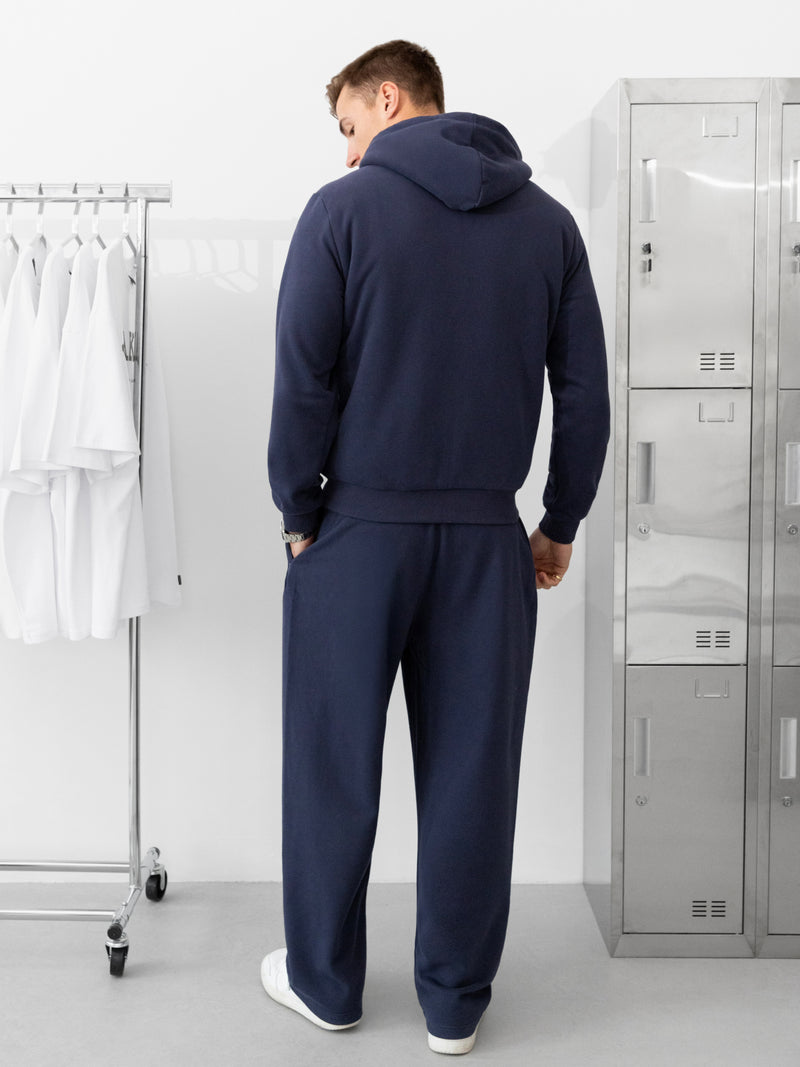 Heritage Zip Up Hoodie - True Navy