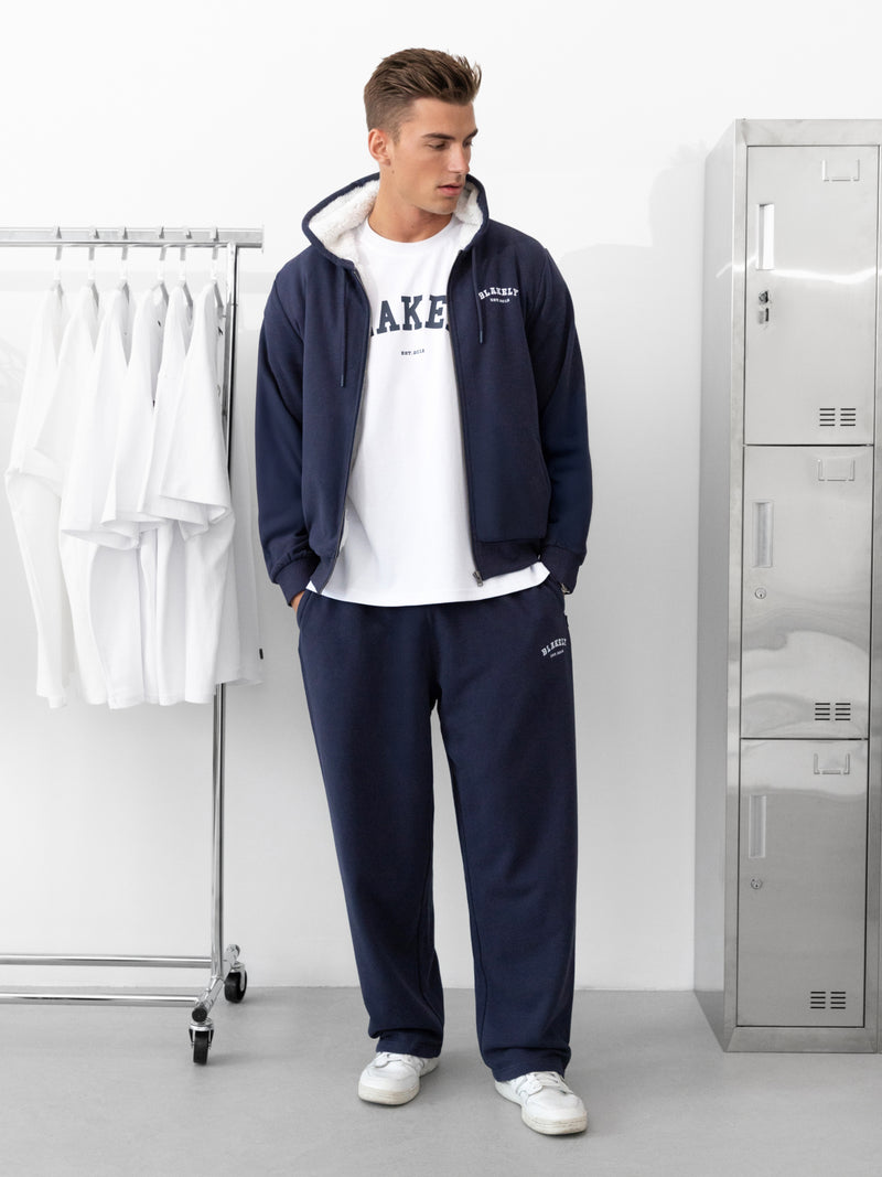 Heritage Zip Up Hoodie - True Navy