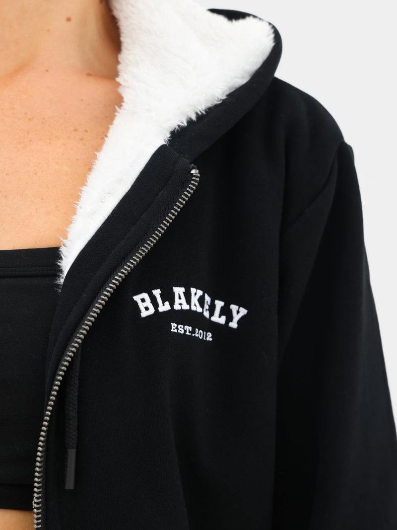 Heritage Full Zip Hoodie - Noire