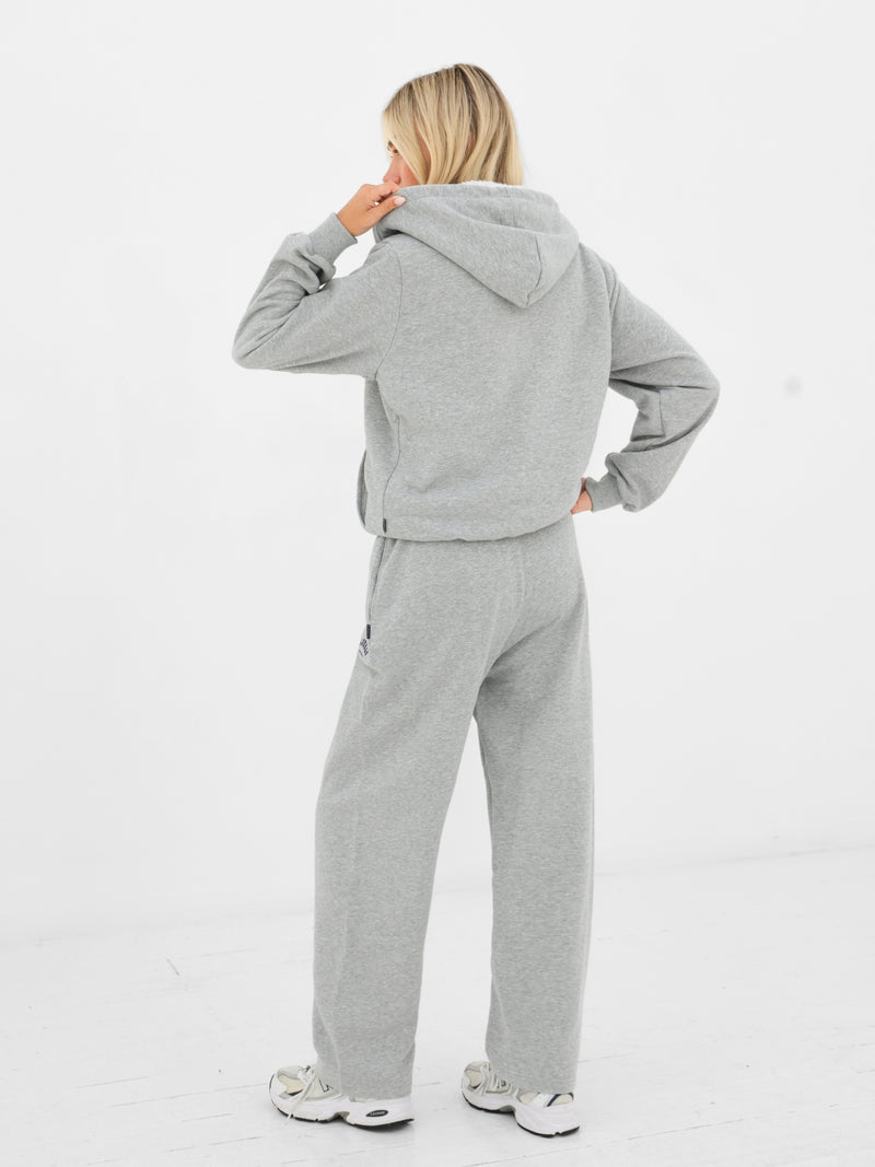 Heritage Full Zip Hoodie - Gemêleerd grijs