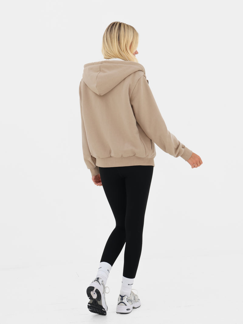 Heritage Full Zip Hoodie - Beige clair