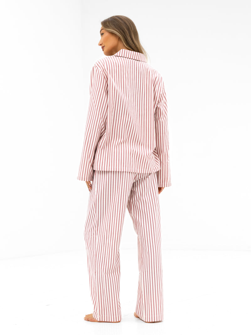 Suki Stripe Trousers  - Red Stripe