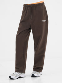 Heritage Oversized Sweatpants - Brun chocolat
