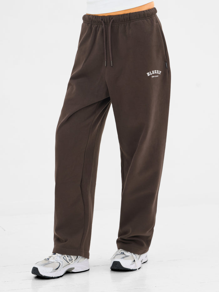 Heritage Oversized Sweatpants - Brun chocolat