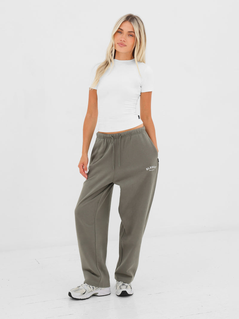 Heritage Oversized Sweatpants - Vert Safari