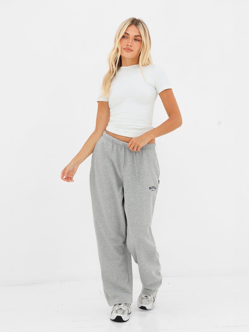 Heritage Oversized Sweatpants - Gris chiné