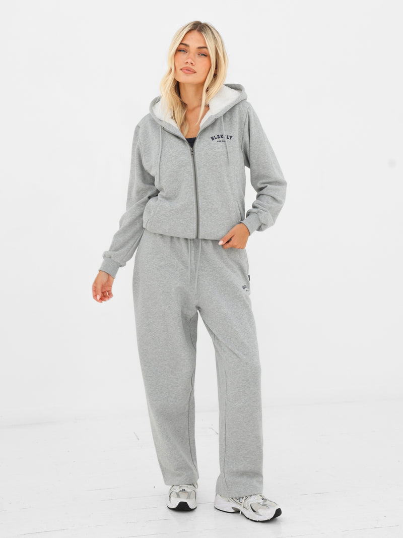 Heritage Oversized Sweatpants - Gris chiné