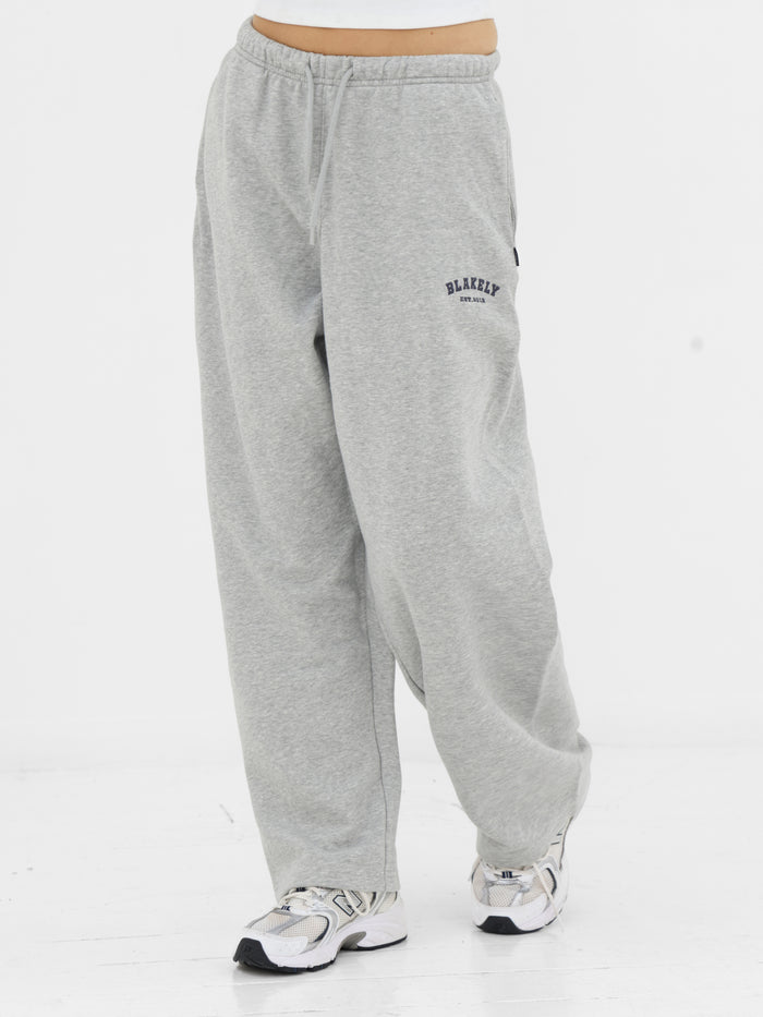 Heritage Oversized Sweatpants - Mergelgrau