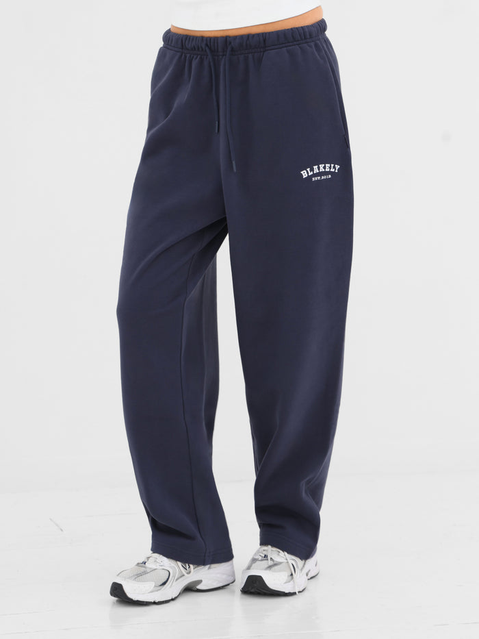 Heritage Oversized Sweatpants - Echte Marine