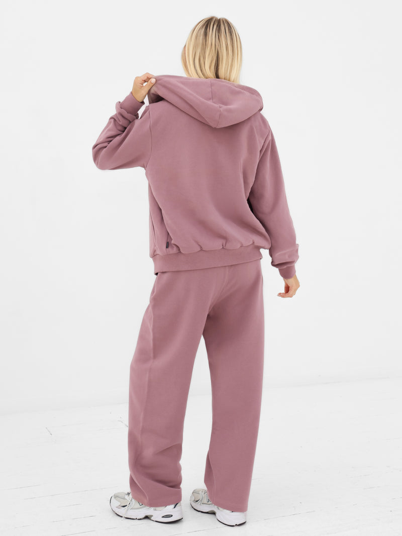 Heritage Oversized Sweatpants - Rose poussiéreux