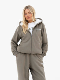 Heritage Full Zip Hoodie - Vert Safari