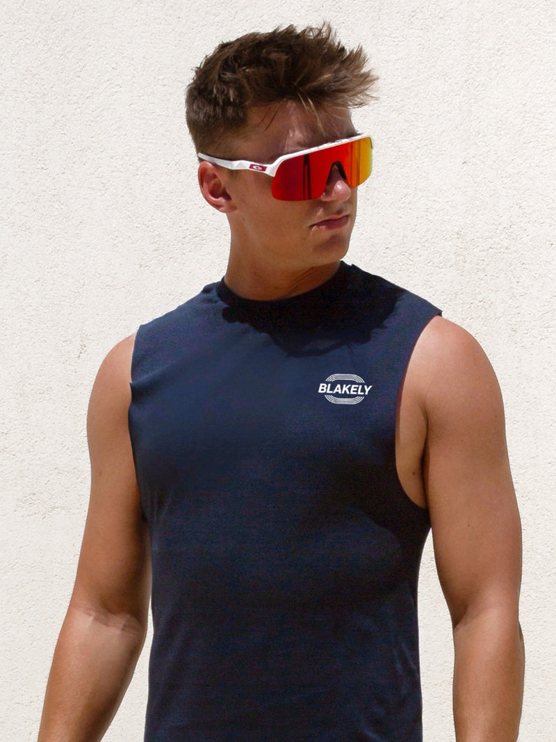 Track Active Vest Top - Echte Marine