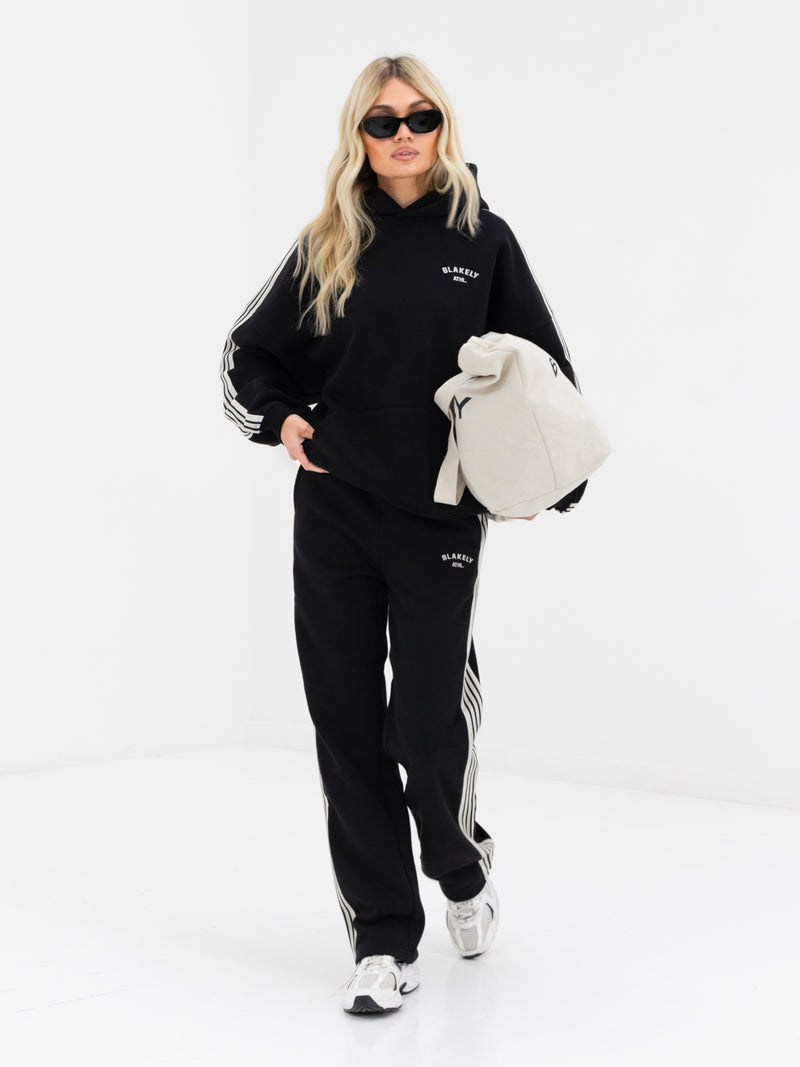 Immani Wide Leg Sweatpants - Schwarz