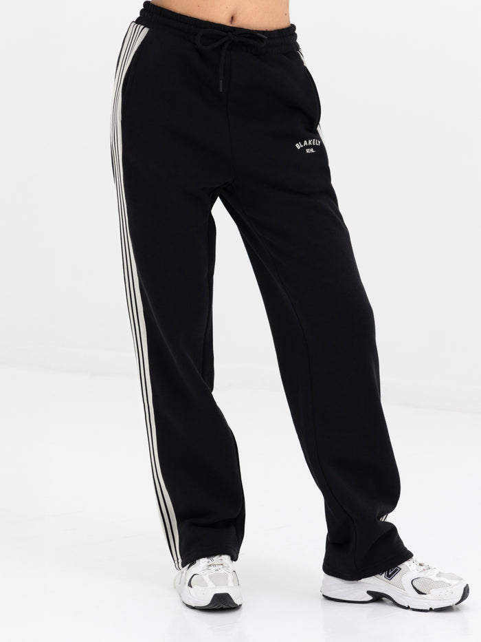 Immani Wide Leg Sweatpants - Schwarz