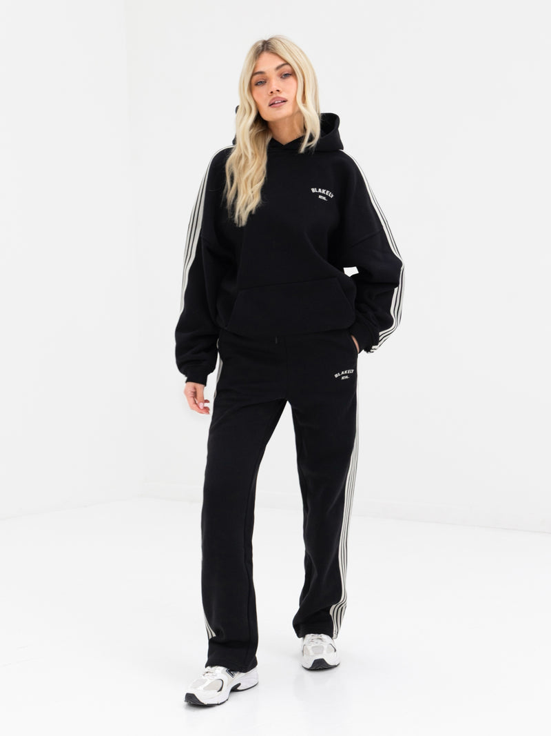 Immani Wide Leg Sweatpants - Schwarz