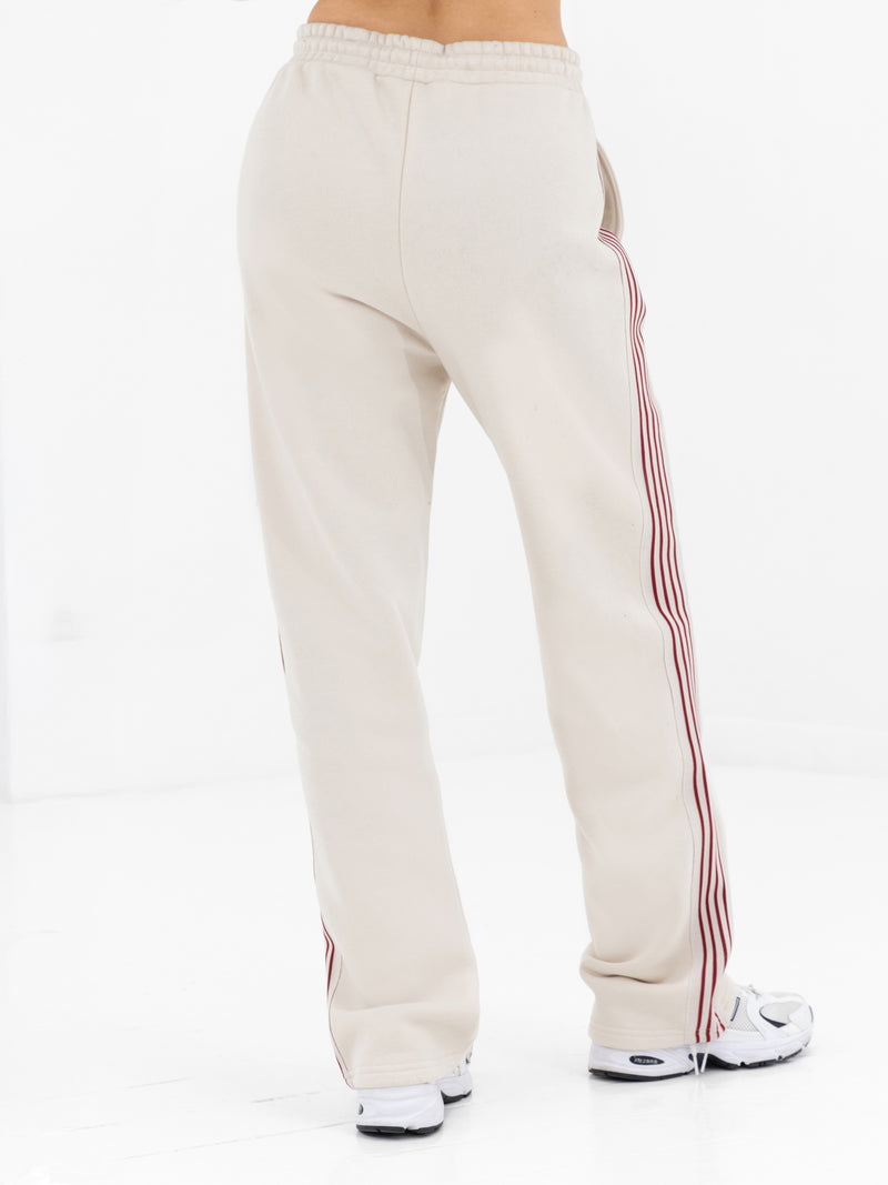 Immani Wide Leg Sweatpants - Chalk
