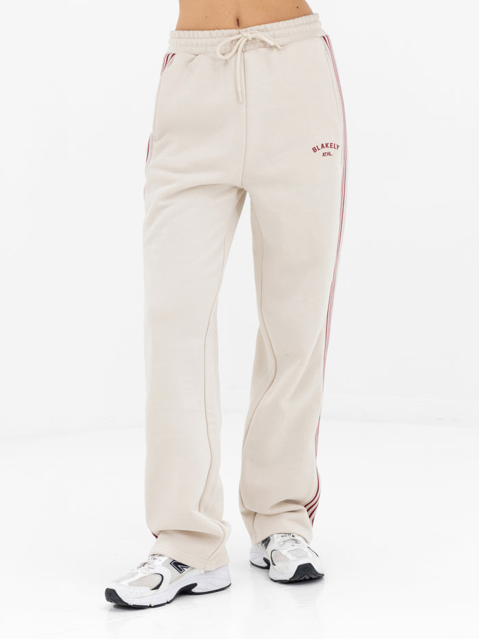 Immani Wide Leg Sweatpants - Kreide