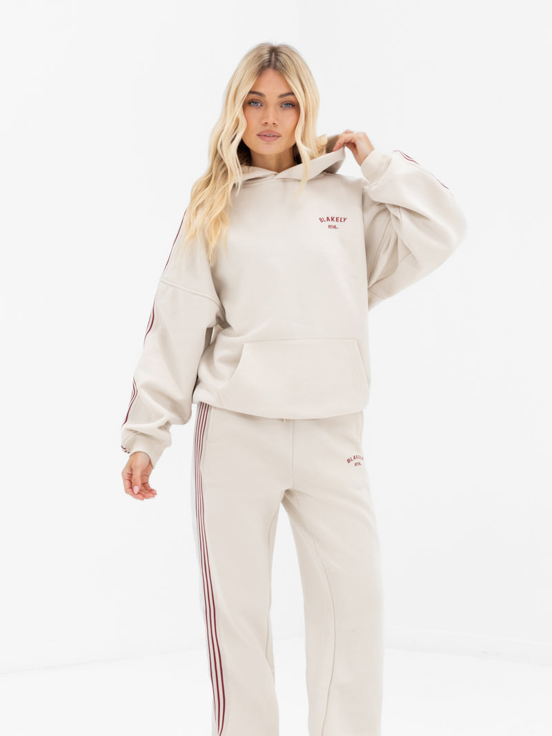 Immani Wide Leg Sweatpants - Chalk