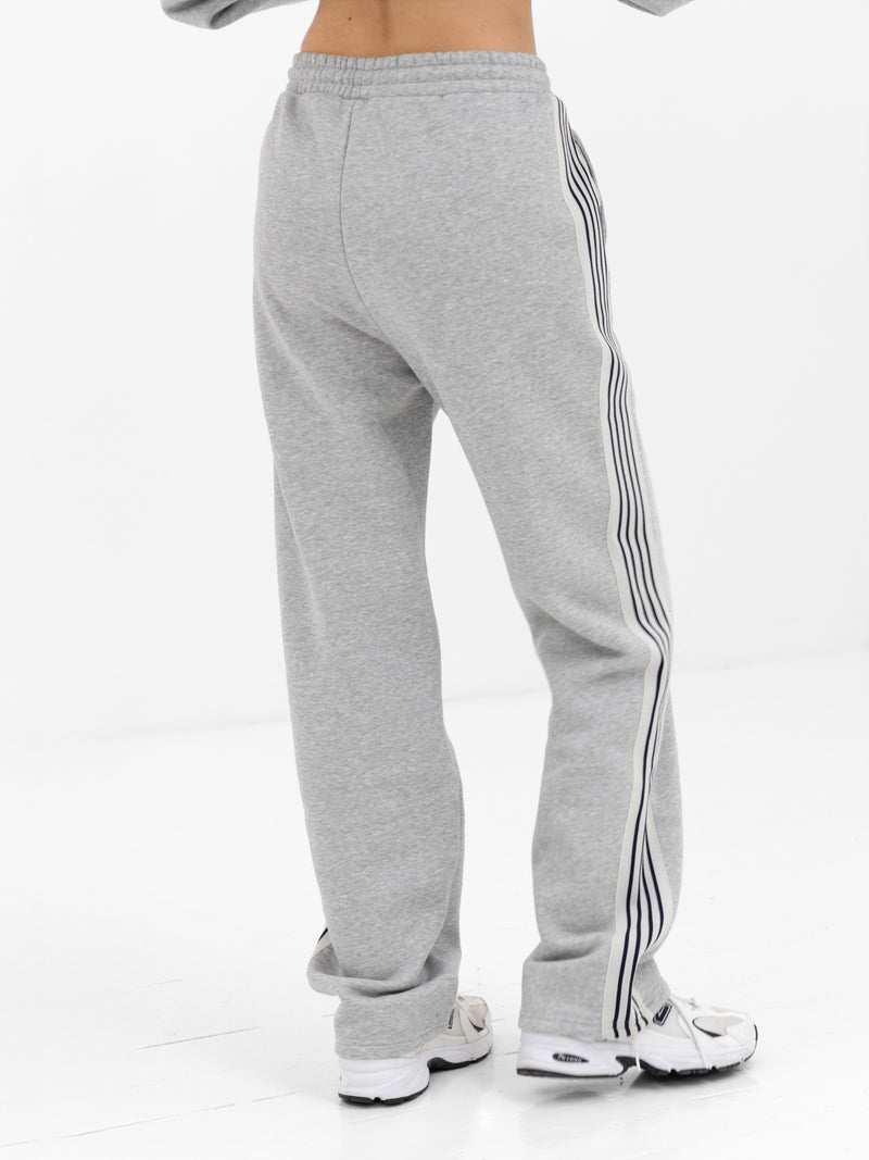 Immani Wide Leg Sweatpants - Mergelgrau