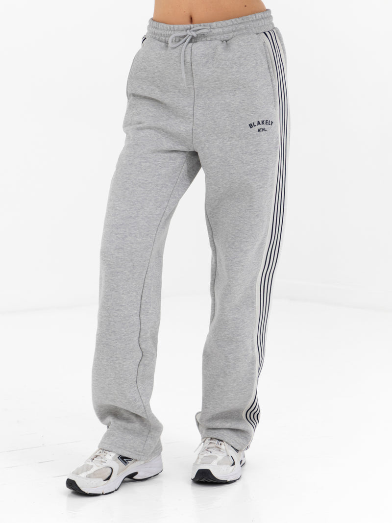 Immani Wide Leg Sweatpants - Mergelgrau