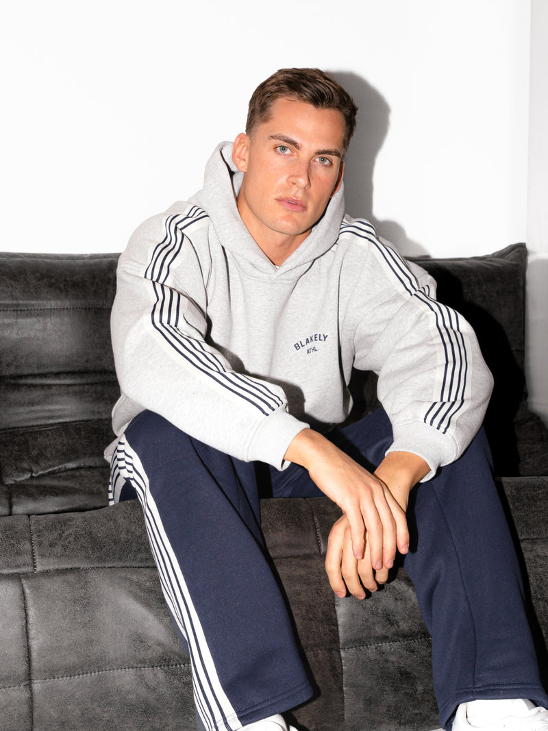 Zayd Wide Leg sweatpants - Tiefe Marine