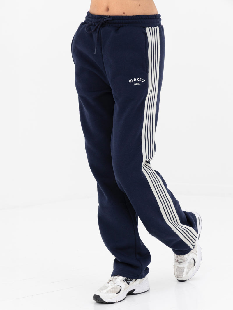 Immani Wide Leg Sweatpants - Tiefe Marine