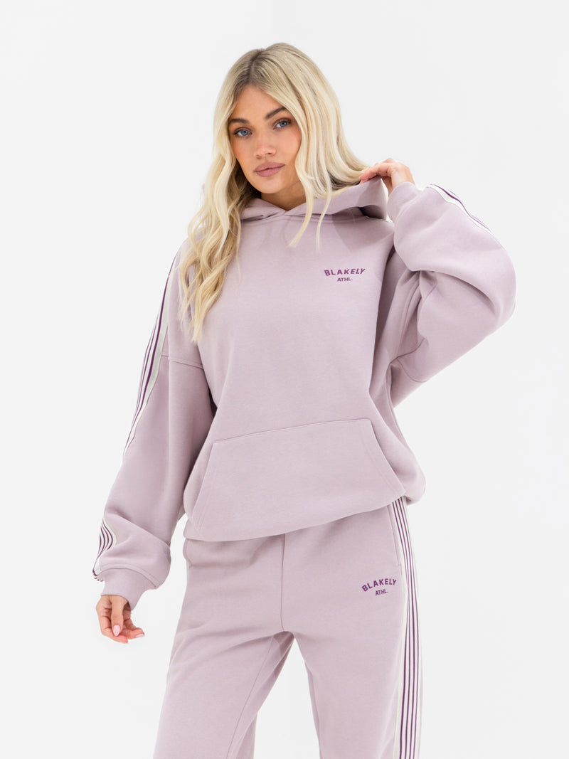 Immani Wide Leg Sweatpants - Dusty Lilac