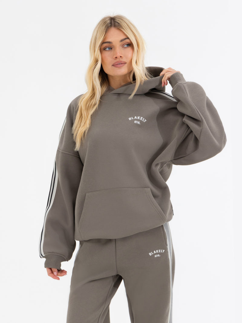 Immani Wide Leg Sweatpants - Safarigrün