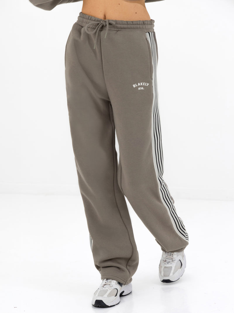 Immani Wide Leg Sweatpants - Safarigrün