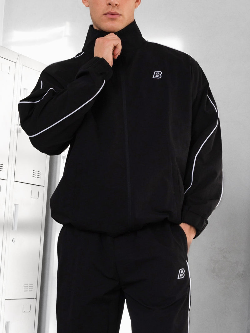 Blakely Track Jacket - Black