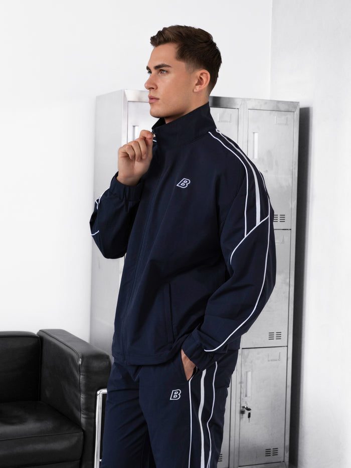 Blakely Track Jacket - True Navy