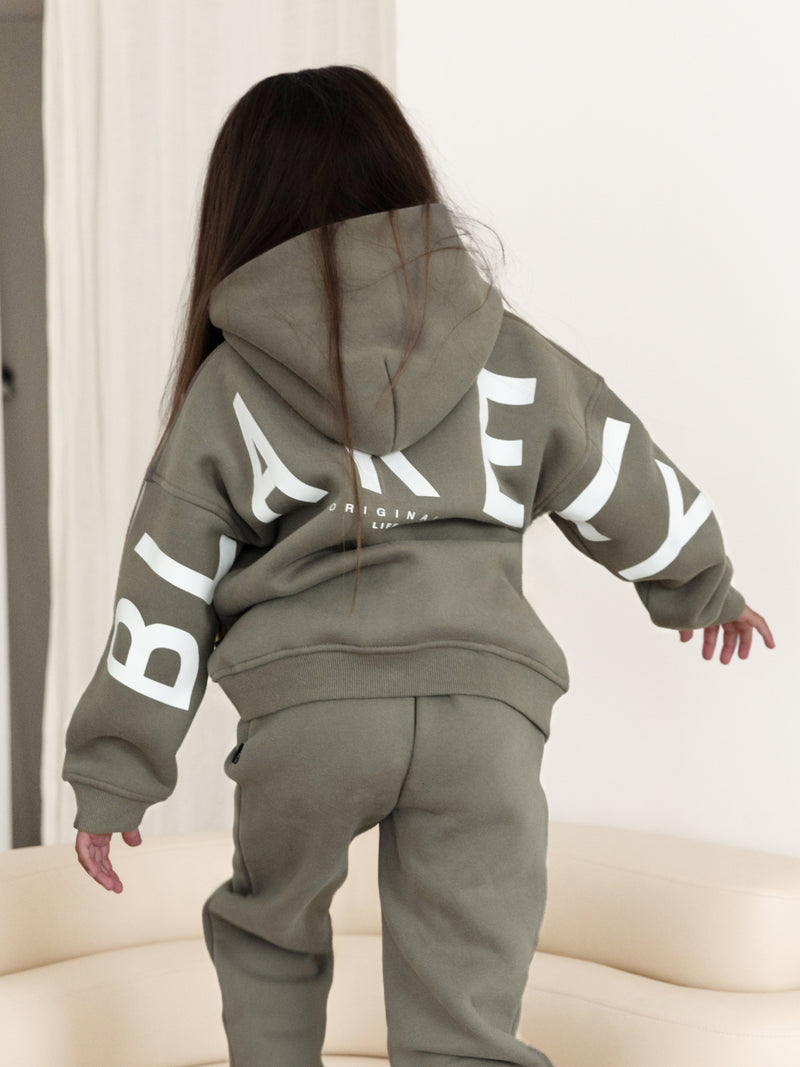 Mini Blakely Hoodie - Safarigroen