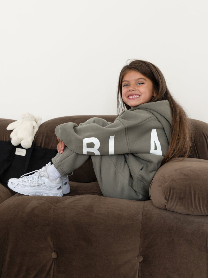 Mini Blakely Hoodie - Safarigroen