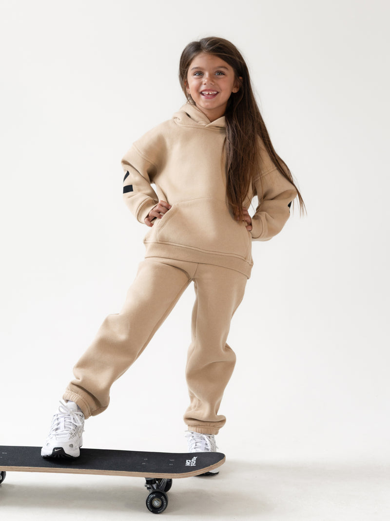 Mini Blakely Hoodie - Hellbraun