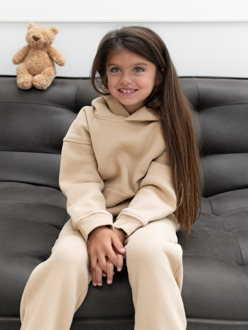 Mini Blakely Hoodie - Hellbraun