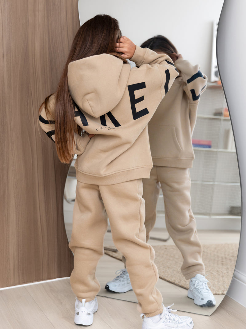 Mini Blakely Hoodie - Hellbraun