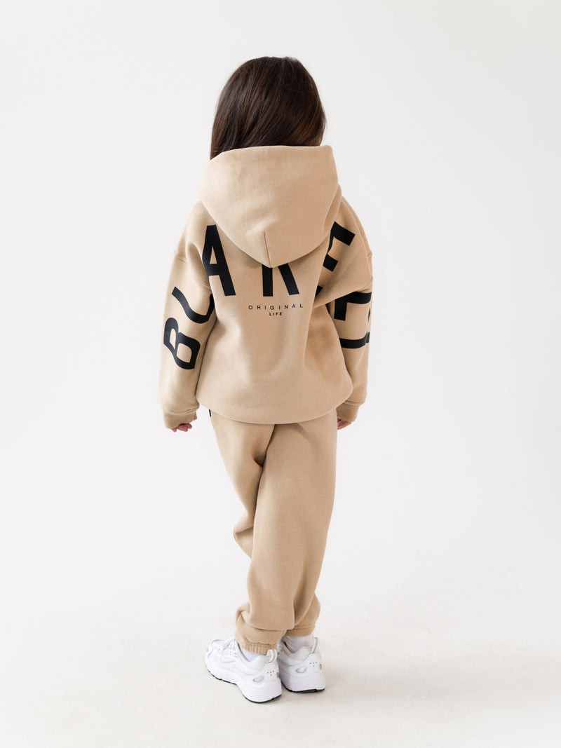 Mini Blakely Hoodie - Hellbraun