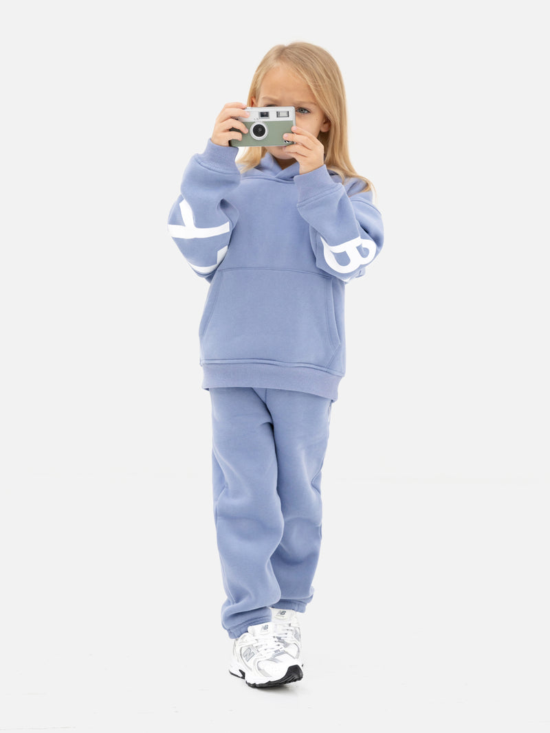 Mini Blakely Hoodie - Granitblau