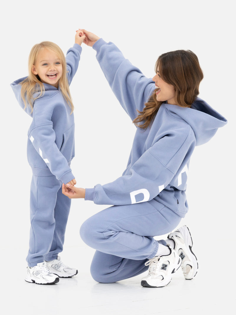 Mini Blakely Hoodie - Granitblau