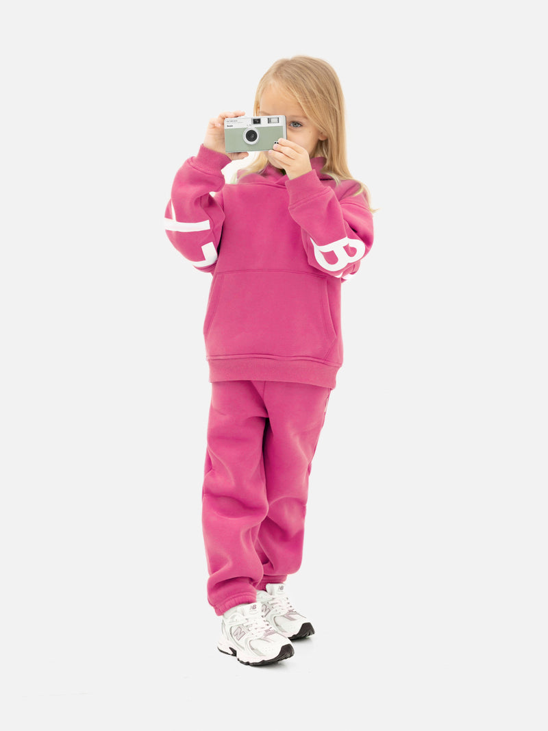 Mini Blakely Hoodie - Knalliges Pink