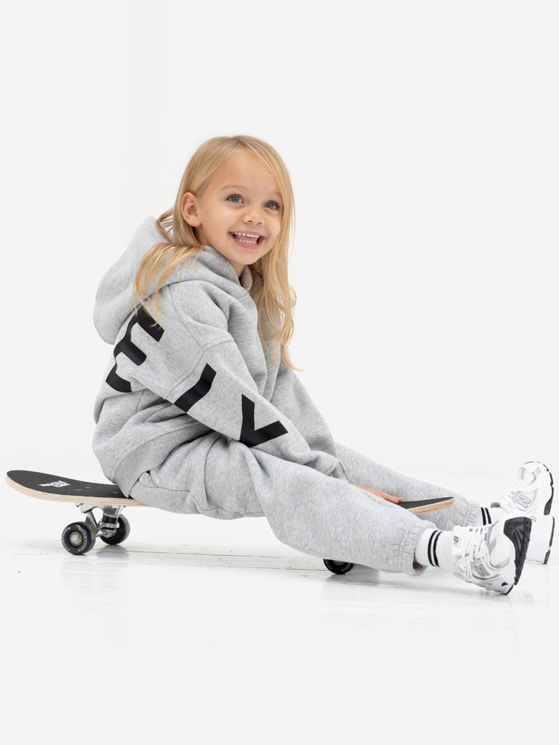 Mini Blakely Hoodie - Mergelgrau